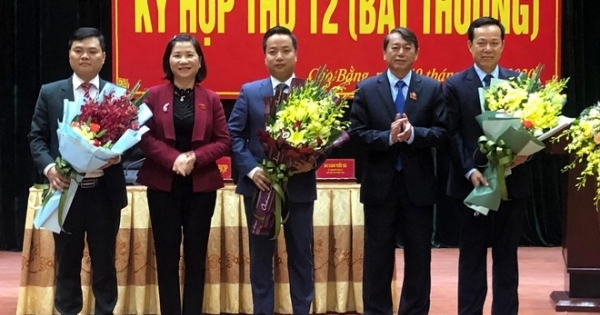 Cao Bằng: Ông Lê Hải Hoà được bầu giữ chức Phó Chủ tịch UBND tỉnh khi 40 tuổi