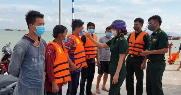 Đồn Biên phòng Bến Đá kịp thời cứu nạn 5 thuyền viên trên biển Vũng Tàu