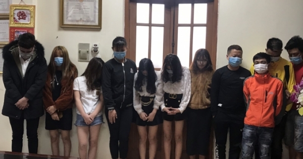 Bắc Ninh: Bắt quả tang 24 thanh niên bay lắc tại quán karaoke giữa mùa dịch
