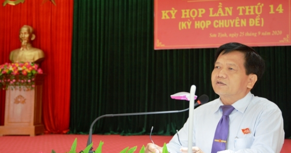 Quảng Ngãi: Ông Nguyễn Mạnh Cường làm Chủ tịch UBND huyện Sơn Tịnh