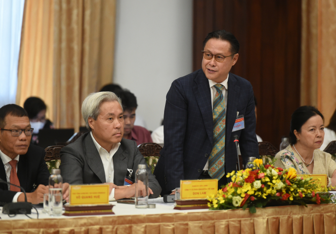 Ông Nguyễn Quốc Khanh, Chủ tịch Hội Mỹ nghệ và Chế biến gỗ TPHCM cho biết năm 2020 các doanh nghiệp ngành gỗ đã tận dụng được cơ hội từ việc kiểm soát dịch bệnh COVID-19 trong nước. Ảnh: VGP/Quang Hiếu