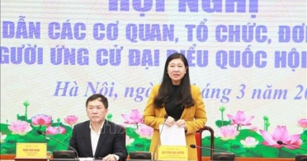 Hà Nội dự kiến giới thiệu 59 người tham gia ứng cử ĐBQH