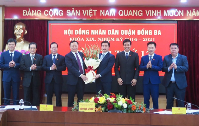 Ông Lê Tuấn Định được bầu giữ chức Chủ tịch UBND quận Đống Đa