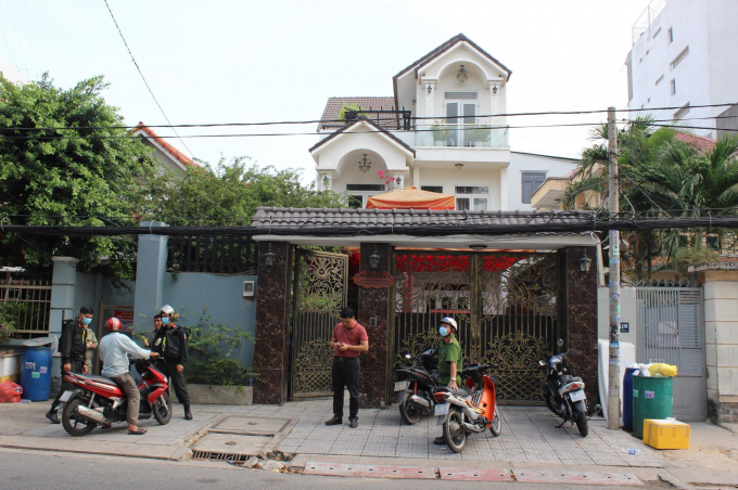 Nhà của vợ chồng Lê Thanh Tú và Trần Thị Thanh Vân – chủ công ty Vân Trúc.
