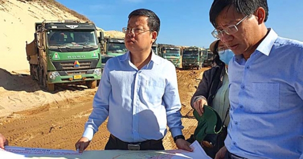 Bình Thuận: Đường ven biển đẩy nhanh tiến độ cam kết xong trước cao tốc Phan Thiết - Dầu Giây