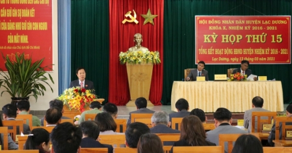 Lâm Đồng: Hội đồng nhân dân huyện Lạc Dương khóa X họp kỳ thứ 15