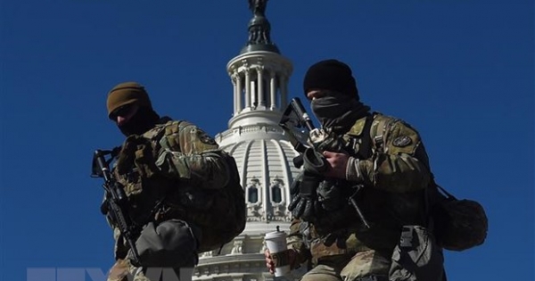 Mỹ chi hơn 520 triệu USD cho hoạt động của Vệ binh tại Đồi Capitol