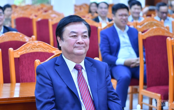 Thứ trưởng Bộ Bộ Nông nghiệp và PTNT Lê Minh Hoan. Ảnh: Báo NNVN