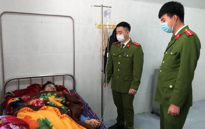 Hiện đối tượng Dương Văn Quang đang được theo dõi tại Trung tâm Y tế huyện Bình Gia do sức khỏe suy yếu sau nhiều ngày lẩn trốn