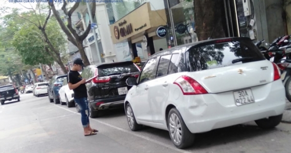 Cần xử lý dứt điểm việc trông, giữ xe tại phố Thái Phiên