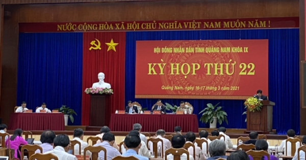 Khai mạc kỳ họp thứ 22 HĐND tỉnh Quảng Nam khóa IX