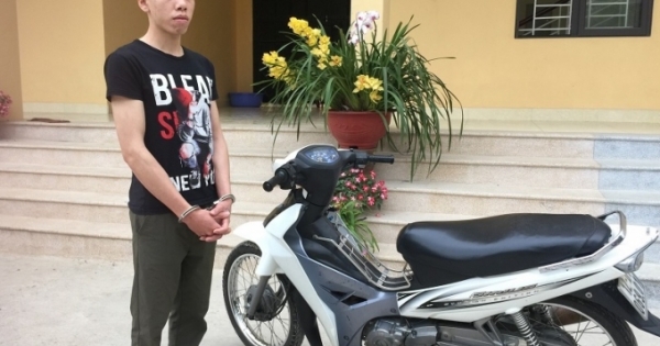 Lạng Sơn: Bắt đối tượng thiếu tiền tiêu xài, trộm xe mô tô của hàng xóm