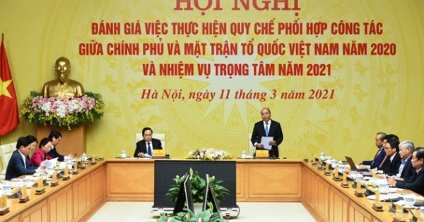 Chính phủ và MTTQ Việt Nam tăng cường phối hợp công tác