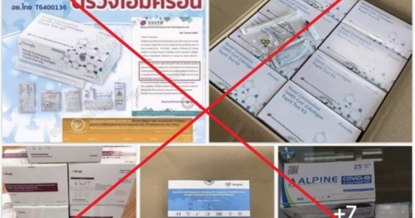 Hà Tĩnh: Nhiều lô hàng kít test covid-19 không giấy tờ bị thu giữ