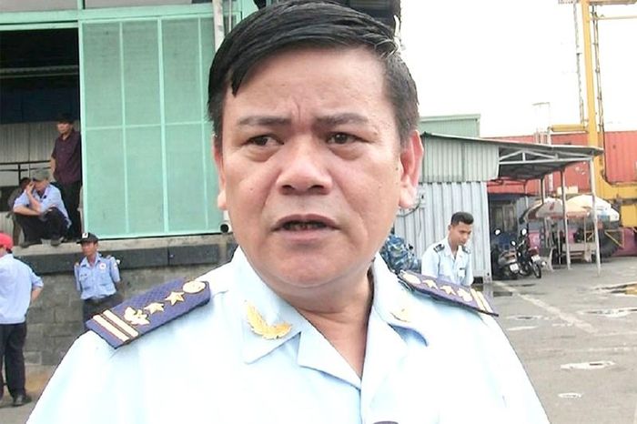 Ngô Văn Thụy, đội trưởng Đội Kiểm soát chống buôn lậu khu vực miền Nam, thuộc Cục Điều tra chống buôn lậu, Tổng cục Hải quan. Ảnh: VH