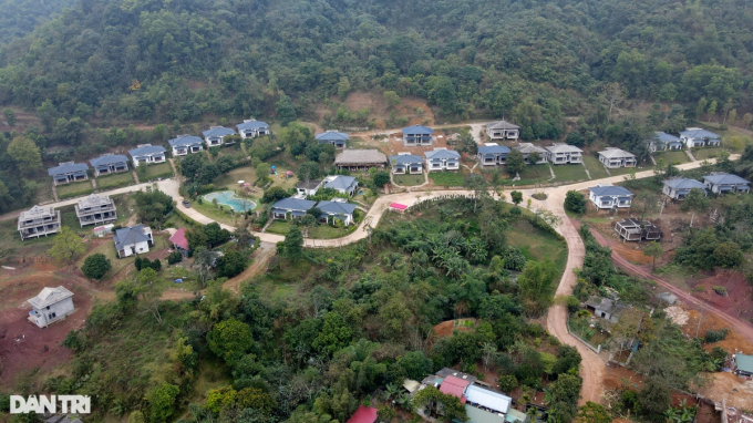 Ohara Villas &amp;amp; Resort tại xã Mông Hóa (TP Hòa Bình) là một trong những dự án vừa bị Sở Xây dựng tỉnh Hòa Bình cảnh báo. (Ảnh: Báo Dân Trí)