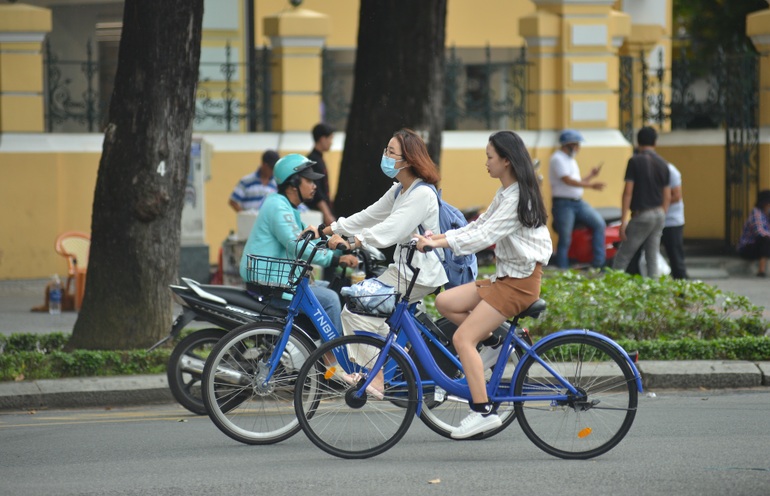 Sở GTVT Hà Nội nhận định, xe đạp công cộng sẽ đem đến cho người dân một