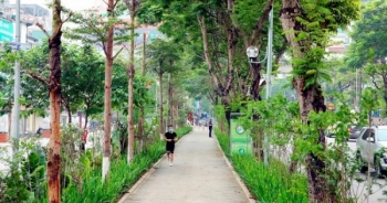 Đường xây mới tại 4 quận nội đô Hà Nội phải có vỉa hè rộng tối thiểu 4m