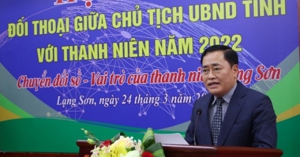 Chủ tịch UBND tỉnh Lạng Sơn: Thanh niên phải tự học, đi đầu, sáng tạo, nòng cốt trong chuyển đổi số