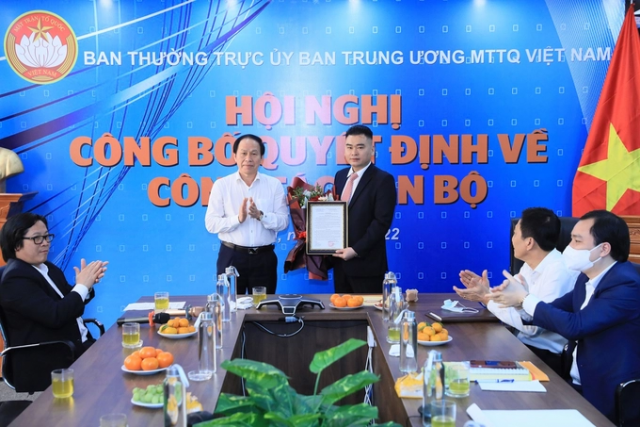 Nhà báo Trần Bảo Trung được bổ nhiểm Phó TBT Báo Đại Đoàn kết