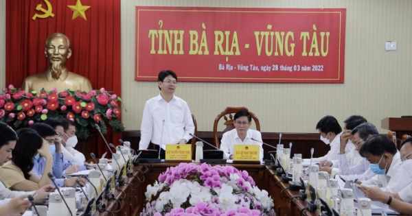 Thứ trưởng Bộ Tư pháp Nguyễn Thanh Tịnh thăm và làm việc tại tỉnh Bà Rịa - Vũng Tàu