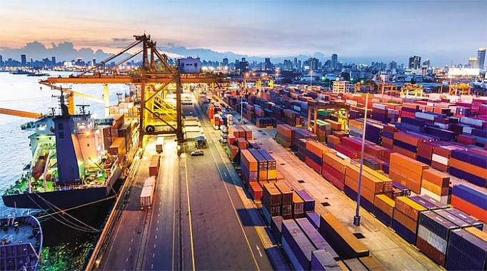 Tổng kim ngạch xuất, nhập khẩu hàng hóa đạt hơn 176 tỷ USD trong quý 1. Ảnh minh họa