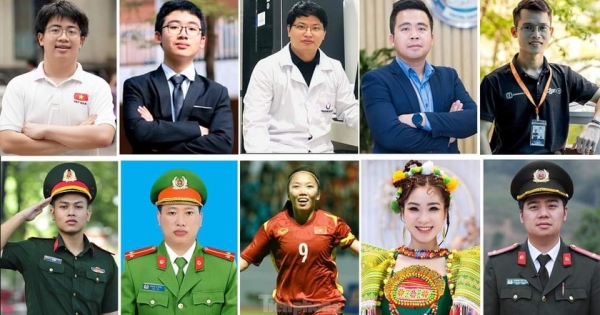 10 Gương mặt trẻ Việt Nam tiêu biểu năm 2022