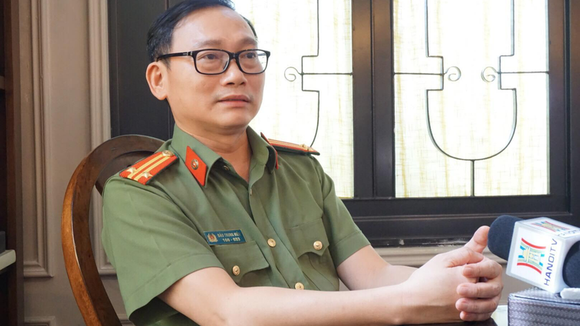 Thượng tá - tiến sĩ Đào Trung Hiếu (chuyên gia tội phạm học Bộ Công an).