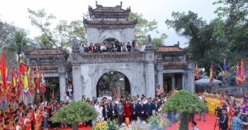 Thanh Hoá đón nhận danh hiệu di sản văn hoá phi vật thể quốc gia Lễ hội đền Bà Triệu