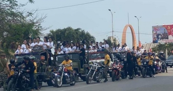 Nghệ An: Xử lý nghiêm các vi phạm về an toàn giao thông tại lễ hội áo dài Hoa cúc biển
