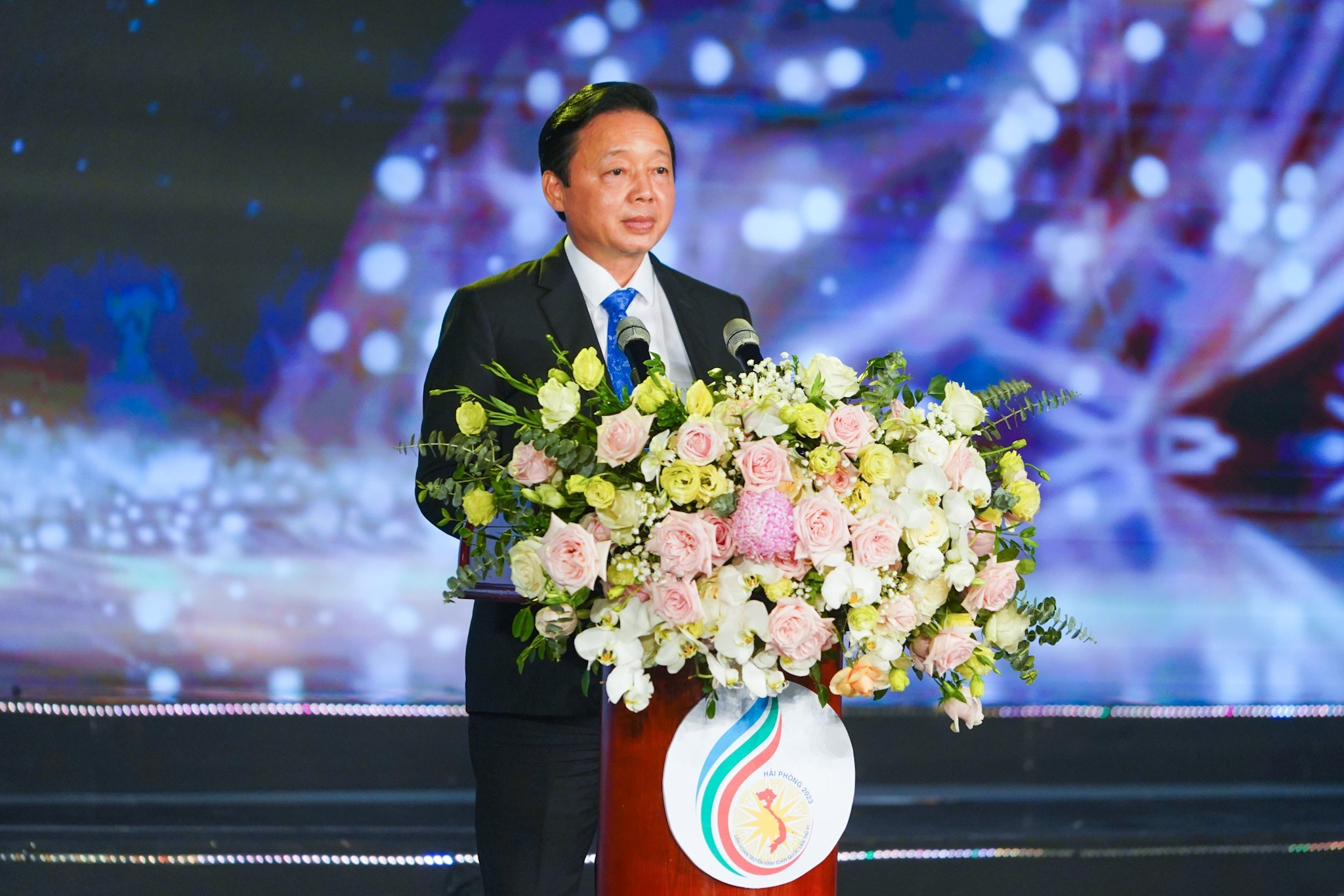 Phó Thủ tướng Chính phủ Trần Hồng Hà phát biểu tại buổi lễ