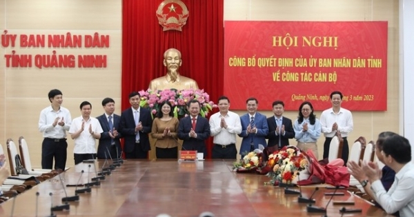 Quảng Ninh: Bổ nhiệm luân chuyển nhiều cán bộ chủ chốt