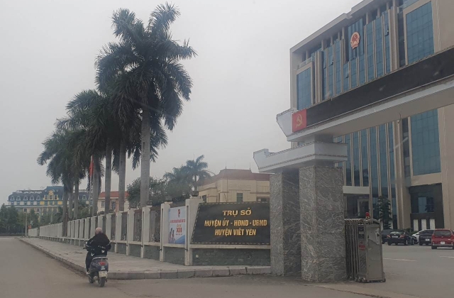 UBND huyện Việt Yên yêu cầu làm rõ tính pháp lý về Dự án xây dựng Trường THCS Ninh Sơn