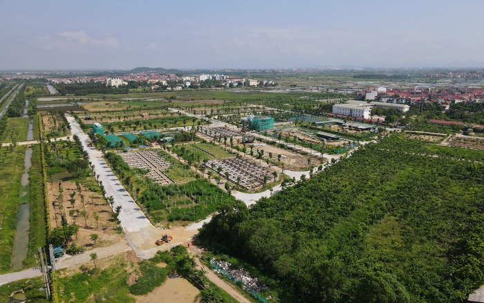 Nhiều dự án chậm tiến độ tại huyện Mê Linh.