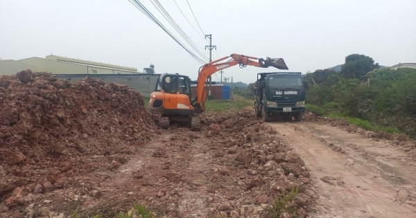 Hải Phòng: Cần xử lý nghiêm việc khai thác vận chuyển nhiều m3 đất nông nghiệp tại xã Lưu Kiếm