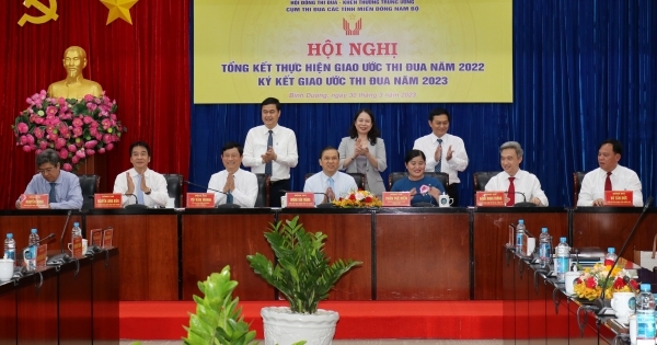 7 tỉnh Đông Nam bộ ký kết thi đua năm 2023