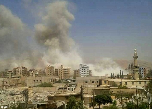 IS bắt c&oacute;c 300 c&ocirc;ng nh&acirc;n tại thủ đ&ocirc; Damascus, Syria