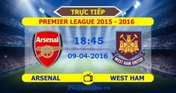 TRỰC TIẾP West Ham 3-3 Arsenal: Căng như dây đàn (KT)