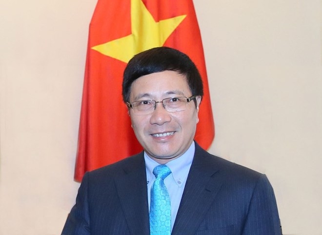 Ph&oacute; thủ tướng Phạm B&igrave;nh Minh.