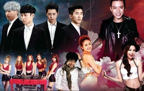 Spank Concert: Tuấn Hưng hội ngộ với các nghệ sĩ nổi tiếng Hàn Quốc