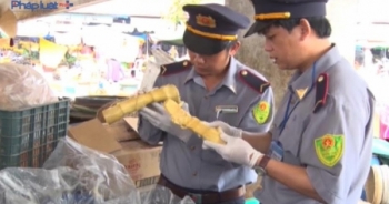 Quảng Trị: Phát hiện 1 tấn măng có chất vàng ô tại chợ Đông Hà