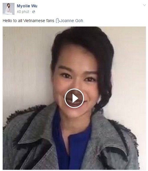 Video Hồ Hạnh Nhi th&ocirc;ng b&aacute;o tin vui đến fan Việt.