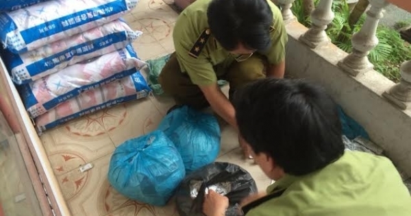 Bắc Giang: Bắt giữ gần 7 tạ nghi là thuốc thú y không rõ nguồn gốc
