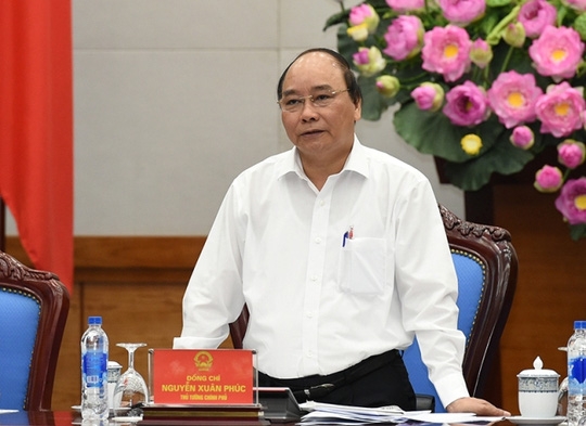 Thủ tướng Nguyễn Xu&acirc;n Ph&uacute;c chủ tr&igrave; phi&ecirc;n họp Thường trực Ch&iacute;nh phủ đầu ti&ecirc;n.