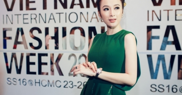 Choáng ngợp phụ kiện hơn 1 tỷ tại thảm đỏ Vietnam Fashion Week của Angela Phương Trinh