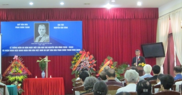 Kỷ niệm 80 năm ngày mất và vinh danh học giả Nguyễn Văn Vĩnh