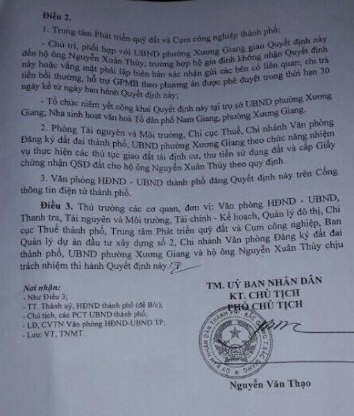 Kỳ 4 - GPMB đường 295B ở Bắc Giang: Ch&iacute;nh quyền đồng &yacute; bồi thường 390 triệu đồng đối với 16,6m2 đất