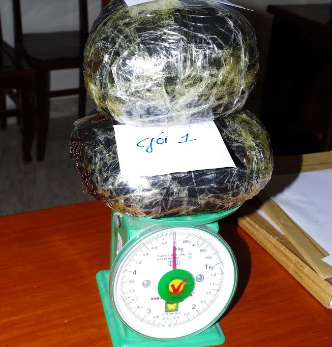 5kg thuốc phiện lực lượng chức năng tỉnh Thanh H&oacute;a đ&atilde; thu giữ được.