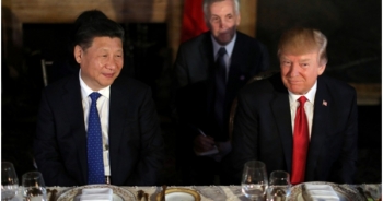 Bữa tối tràn ngập ánh nến của hai nhà lãnh đạo Mỹ - Trung