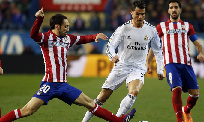  Real Madrid đối đầu với Atletico Madrid tại vòng 31 La Liga sẽ là trận cầu hấp dẫn nhất đêm nay.
